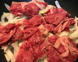 お手頃外国産切り落とし牛肉で牛丼の具作り方4写真