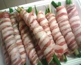 ★うまうま巻き★豚バラで作り方1写真
