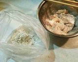 ローズマリー香るあっさり鶏唐揚げ作り方2写真