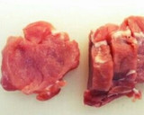 簡単美味しい♪豚へレソテー目玉焼き添え作り方1写真
