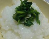 七草の浅漬けで！七草粥もどき★作り方4写真