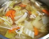 白だしで、簡単お雑煮❤作り方3写真