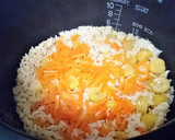 ジャーで簡単★美味【栗の炊き込みご飯】作り方3写真