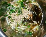 ☆キューリ 長芋 春雨 もずくの酢の物作り方4写真
