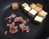 残った生ハムと厚揚げブロッコリーのサラダ作り方4写真