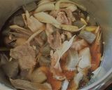 牛すじと根菜の圧力鍋煮込み作り方5写真