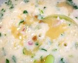 簡単、豆乳七草がゆ作り方10写真