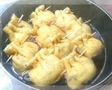 簡単健康☆【まごわやさしい】餅入り巾着♪作り方7写真
