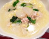 ☆冷やご飯で七草アレンジ☆簡単☆中華雑炊作り方10写真