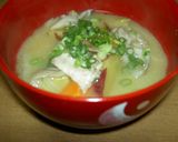 あったかほくほくさつまいもの豚汁♪作り方5写真