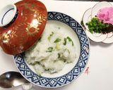 京都のおばんざい＊白だし醤油の七草がゆ作り方5写真