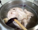 参鶏湯★丸鶏で本格薬膳作り方9写真