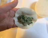 海老とニラの揚げ餃子作り方6写真