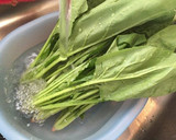 母レシピ：ほうれん草のゴマ和え作り方1写真