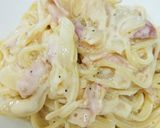 子供大好き☆カルボクリームパスタ作り方11写真