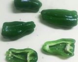 ピーマンの肉詰めのゼリー寄せ!作り方1写真