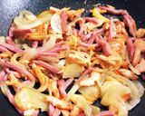 サーモンといくらのクリームパスタ作り方2写真