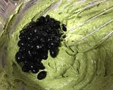 ノンオイル♡お豆腐de黒豆抹茶マフィン♡作り方5写真