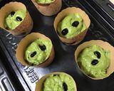 ノンオイル♡お豆腐de黒豆抹茶マフィン♡作り方6写真