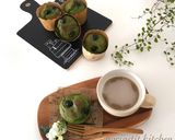 ノンオイル♡お豆腐de黒豆抹茶マフィン♡作り方7写真
