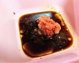 超速１分★ピリ旨【ごま醤油明太子の冷奴】作り方3写真