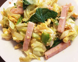 レポ感謝！5分簡単キャベツと卵の野菜炒め作り方7写真