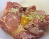 塩トッピングのマイルドな唐揚げ作り方1写真