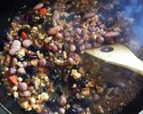 余った煮豆リメイク！キーマカレーうどん作り方4写真