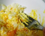 簡単‼朝ご飯卵1個レンジで♪玉子サンド♪作り方4写真