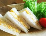 簡単‼朝ご飯卵1個レンジで♪玉子サンド♪作り方5写真