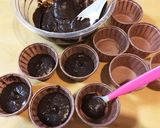 カップdeガトーショコラ♡バレンタイン♪作り方4写真