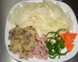 簡単クラムチャウダー 焼きパスタ作り方1写真