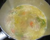 簡単クラムチャウダー 焼きパスタ作り方4写真