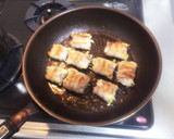 簡単！男飯！チーズin肉巻き焼きそば作り方6写真