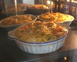 簡単クラムチャウダー 焼きパスタ作り方8写真