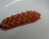 ハートのウインナー（キャラおかず）作り方1写真