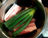 圧力鍋で豚バラ・肩ロースの角煮作り方2写真