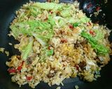 白菜たっぷり！ヘルシー炒飯作り方7写真