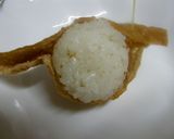 いなり寿司でひつじさん（キャラ弁）作り方3写真
