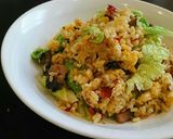 白菜たっぷり！ヘルシー炒飯作り方8写真
