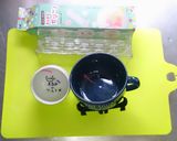 簡単。鏡もち風 ☆ ミルクプリン作り方1写真