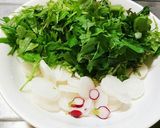 七草が余ったら【七草ピザトースト】作り方2写真