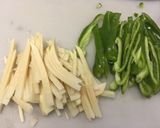 青椒肉絲作り方2写真