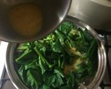 ほうれん草の卵とじ お麩プラス作り方5写真