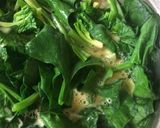 ほうれん草の卵とじ お麩プラス作り方6写真