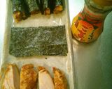 鶏唐のり巻作り方1写真