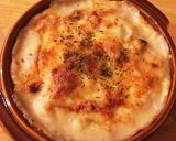 余り食材で♪白菜とろとろお餅グラタン作り方8写真