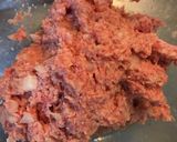オクラパウダー入りハンバーグ作り方1写真