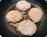 オクラパウダー入りハンバーグ作り方3写真