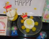簡単。鏡もち風 ☆ ミルクプリン作り方8写真